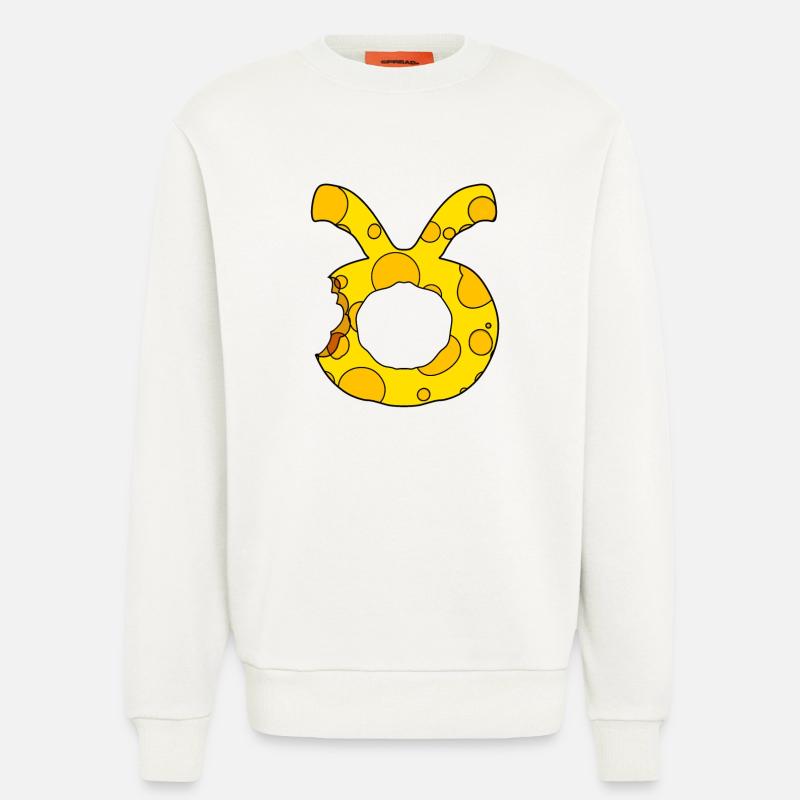 Sternzeichen Stier - Sweatshirt - made by SPREAD  - OFF WHITE