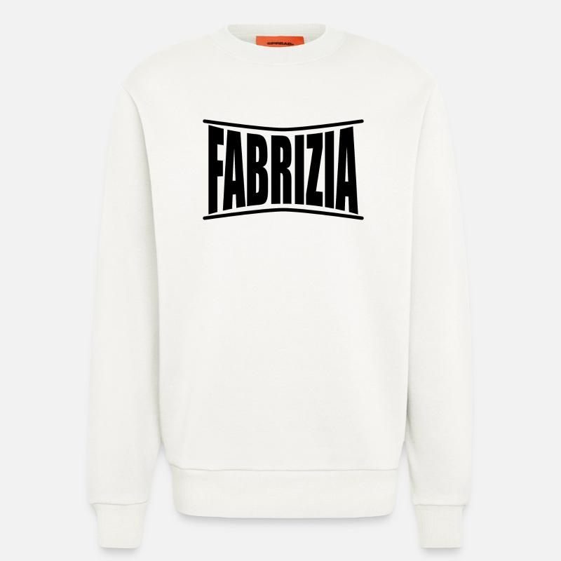 Fabrizia T-Shirt Geschenkidee - Sweatshirt - made by SPREAD  - OFF WHITE