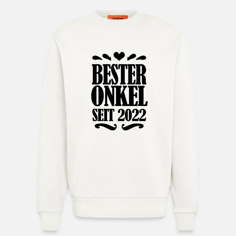 Bester Onkel seit 2022 - Sweatshirt - made by SPREAD  - OFF WHITE