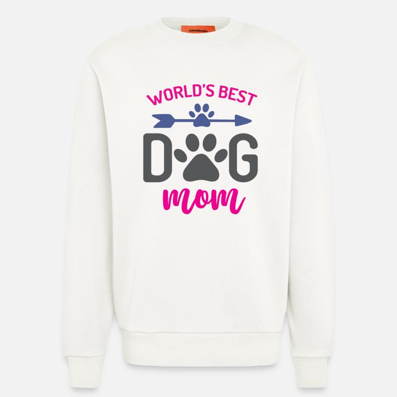 Die beste Hundemutter der Welt - Sweatshirt - made by SPREAD  - OFF WHITE
