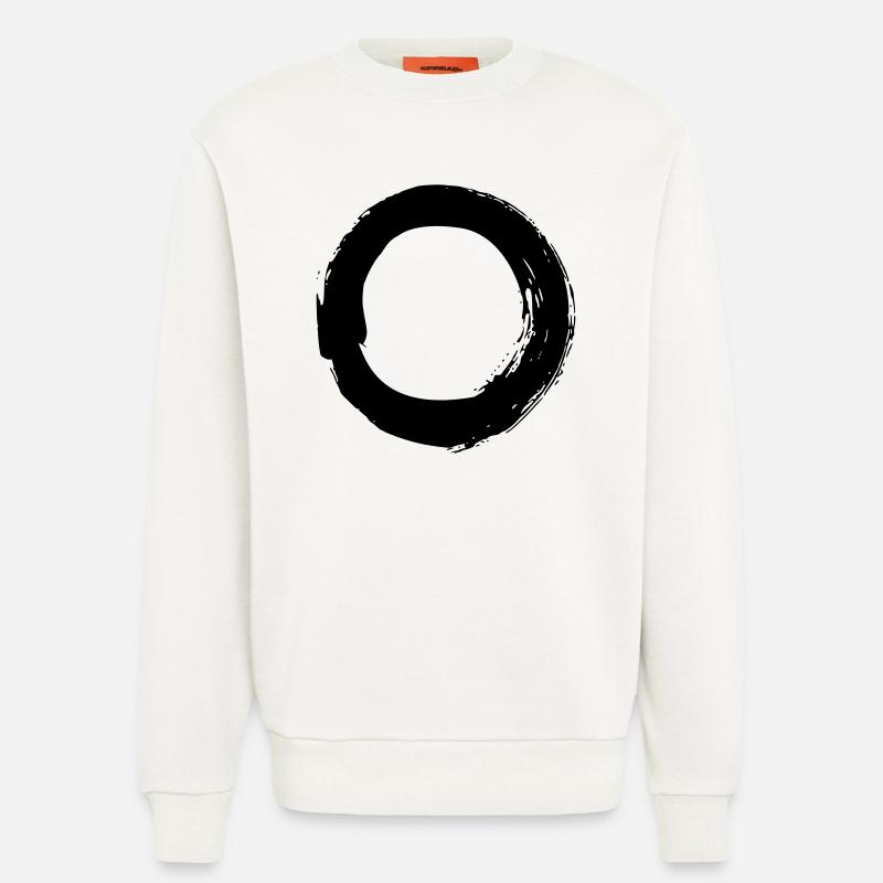 Enso - Sweatshirt - made by SPREAD  - OFF WHITE