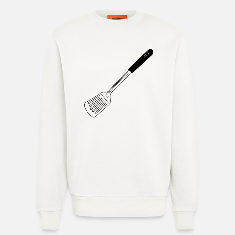 Küchenutensilien Backschaufel - Sweatshirt - made by SPREAD - OFF WHITE