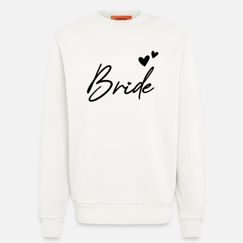 BRIDE Junggesellenabschied - Sweatshirt - made by SPREAD  - OFF WHITE