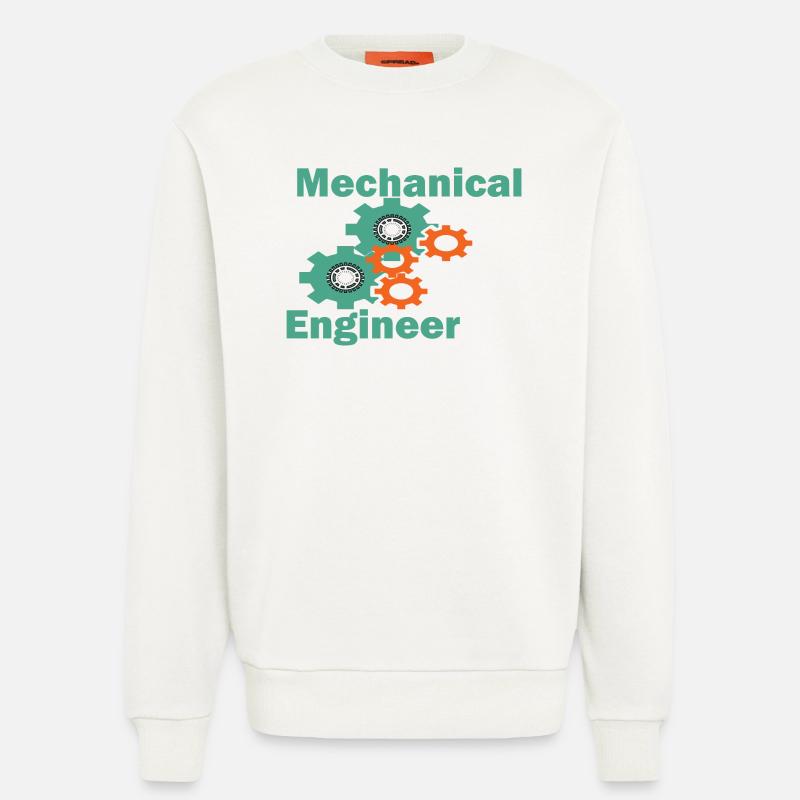 Mechanical Engineering Funny Engineer - Sweatshirt - made by SPREAD  - OFF WHITE