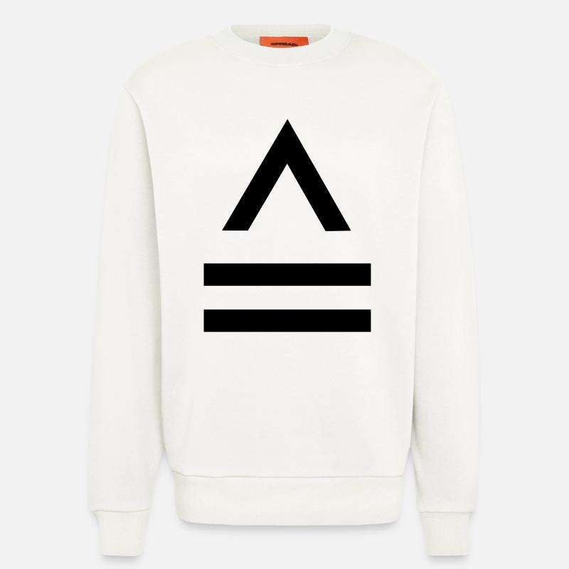 Entspricht Zeichen equivalent to - Sweatshirt - made by SPREAD  - OFF WHITE
