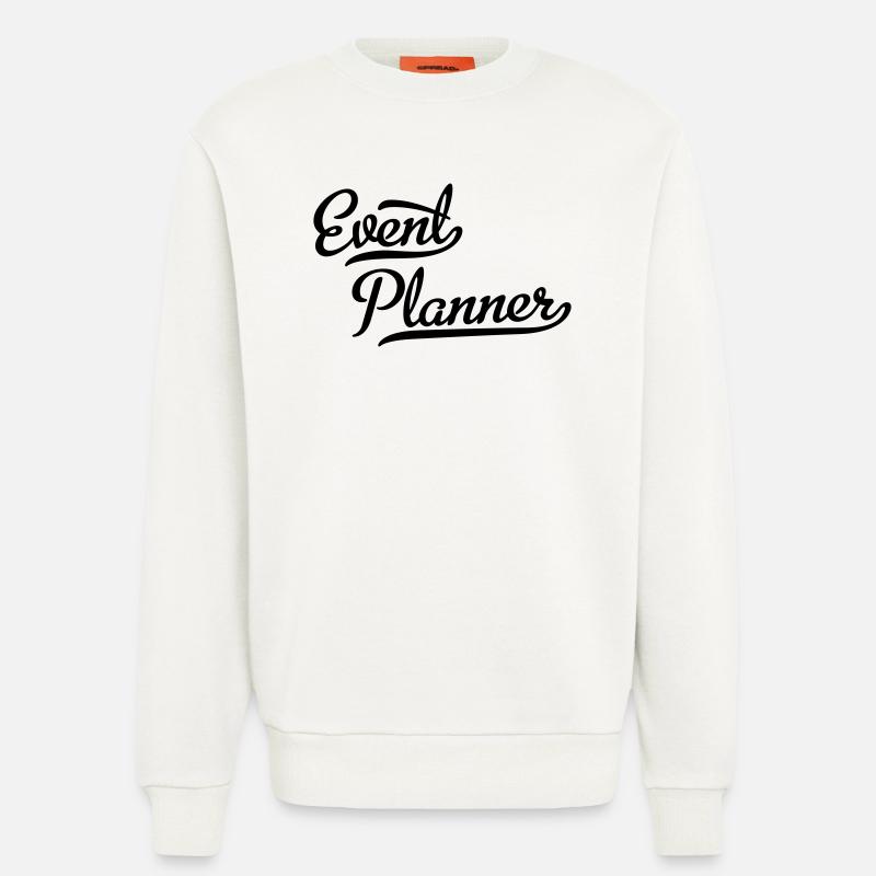 Event Planner - Sweatshirt - made by SPREAD - OFF WHITE