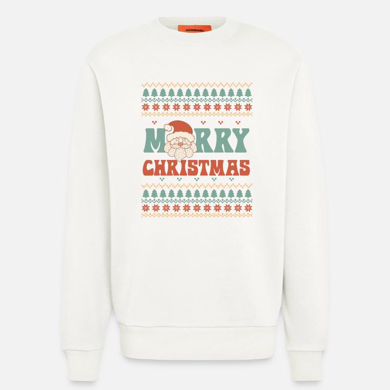 Hässlicher Weihnachtspullover - Sweatshirt - made by SPREAD  - OFF WHITE