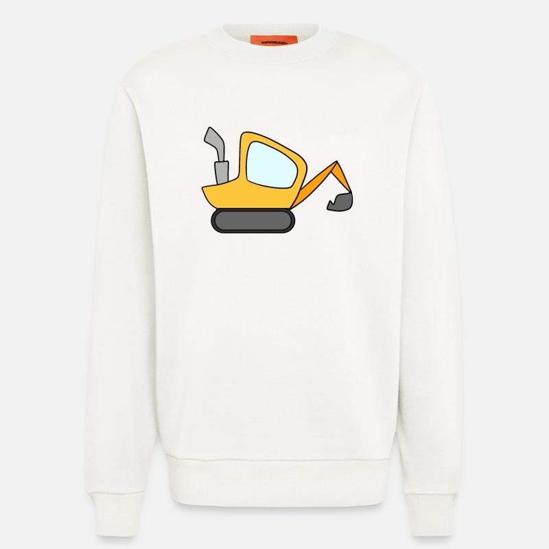 Bagger - Sweatshirt - made by SPREAD  - OFF WHITE