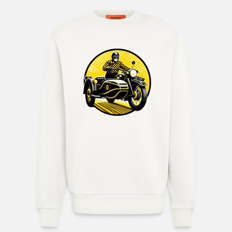 Gespannfahrer in der Sonne - Sweatshirt - made by SPREAD  - OFF WHITE