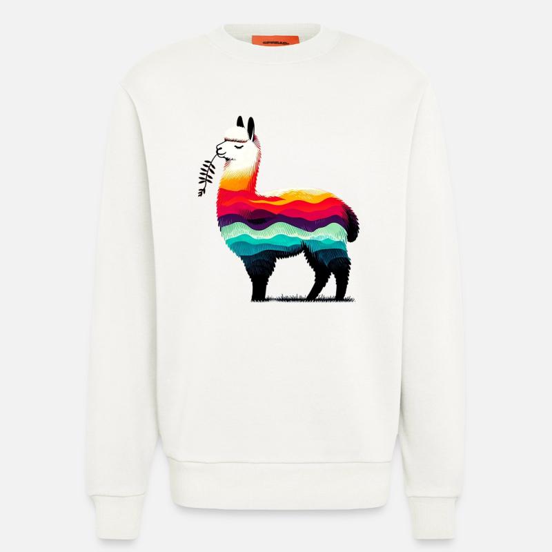 Alpaka - Sweatshirt - made by SPREAD - OFF WHITE