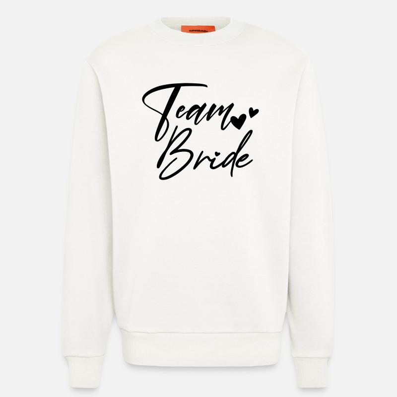 TEAM BRIDE Junggesellenabschied - Sweatshirt - made by SPREAD  - OFF WHITE