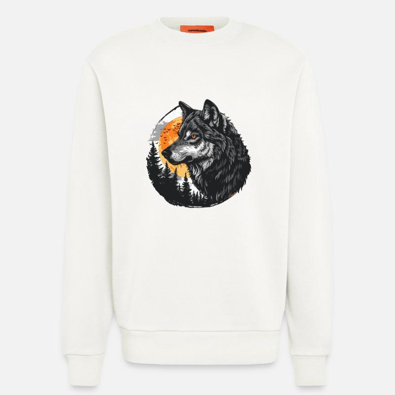 Wolfsblut - Sweatshirt - made by SPREAD - OFF WHITE