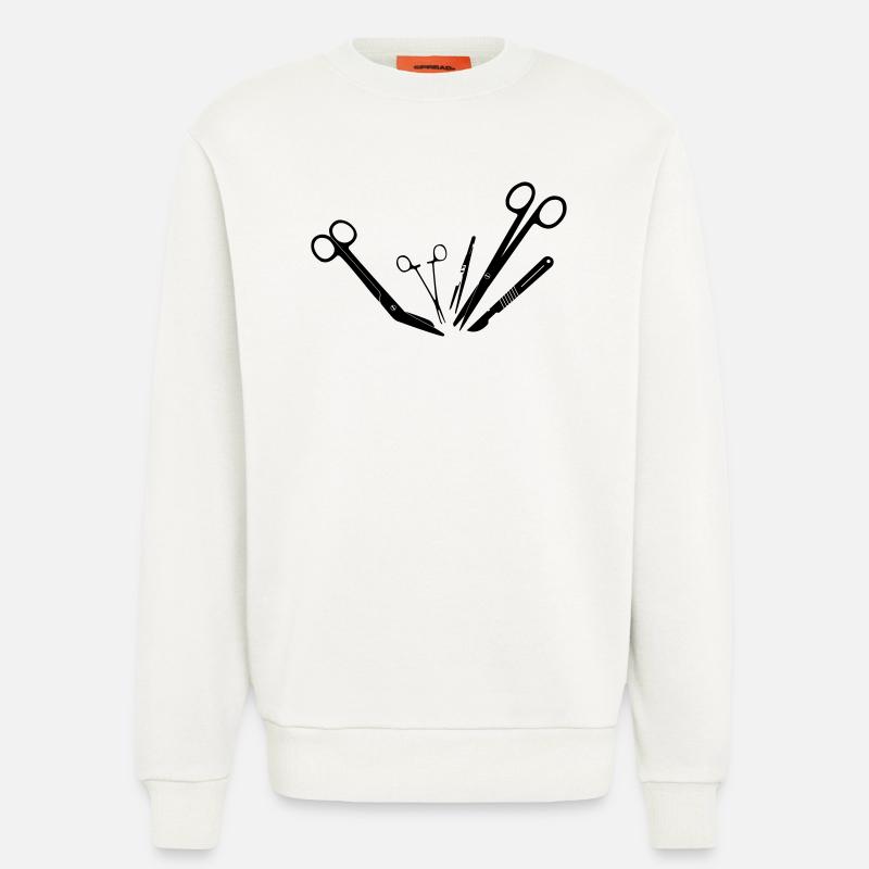 Operation tools - Sweatshirt - made by SPREAD  - OFF WHITE