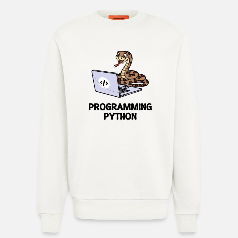 Developer Funny Sayings Programmer Computer - Sweatshirt - made by SPREAD  - OFF WHITE