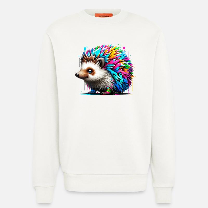 Igel - Sweatshirt - made by SPREAD  - OFF WHITE