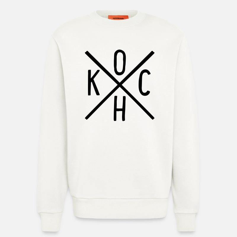 Cuire - Sweat bio décontracté fabriqué en UE - OFF WHITE