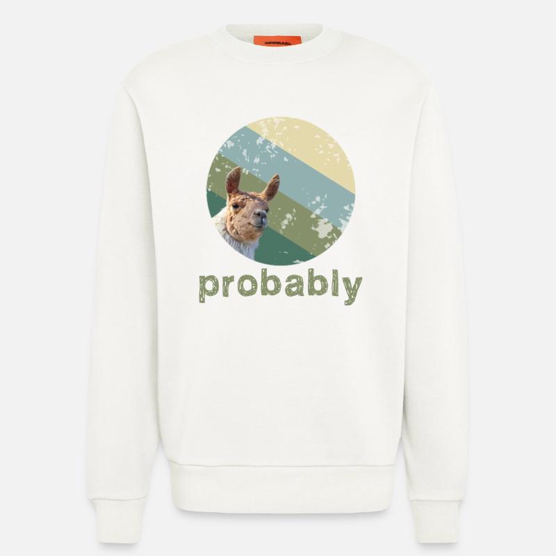 Alpaka - Sweatshirt - made by SPREAD - OFF WHITE