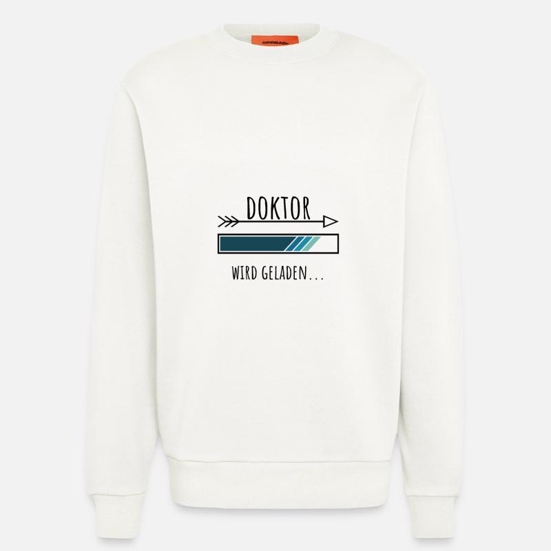 Doktoranten Geschenk Studium - Sweatshirt - made by SPREAD  - OFF WHITE