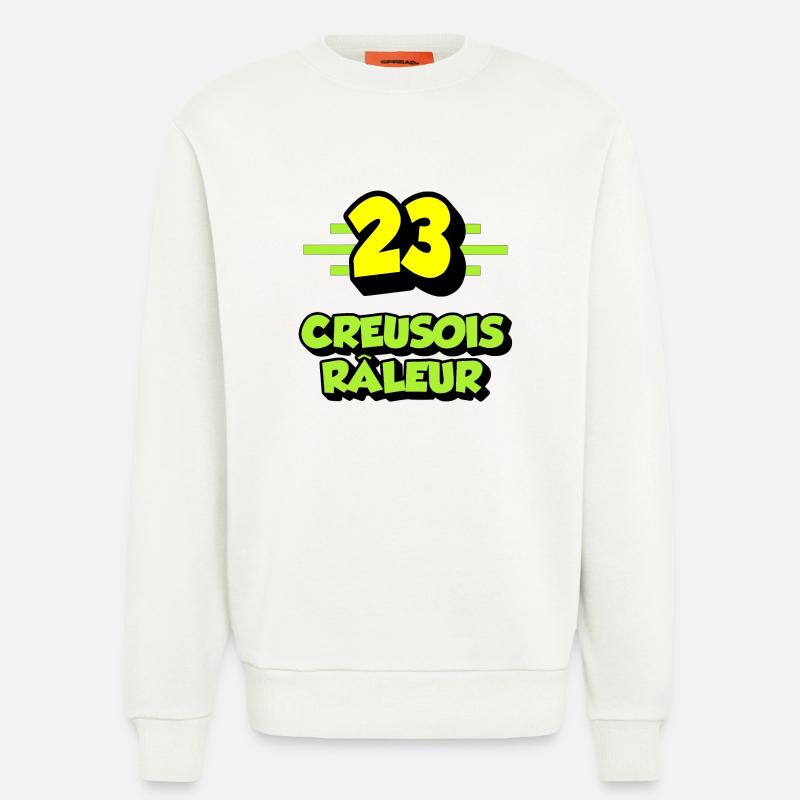 Klagende Creuse - Sweatshirt - made by SPREAD  - OFF WHITE