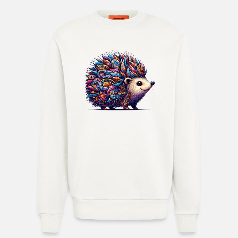 Igel - Sweatshirt - made by SPREAD  - OFF WHITE