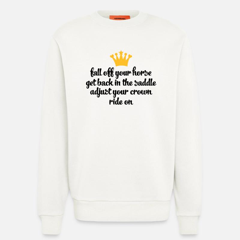 ride - Sweatshirt - made by SPREAD  - OFF WHITE