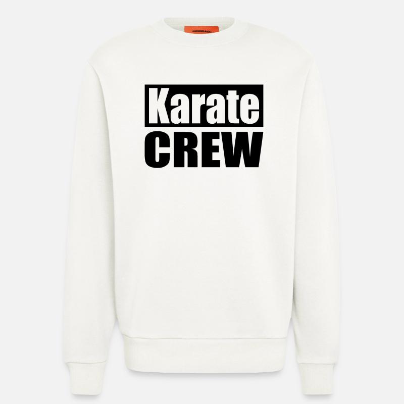 Karate-Mannschaft - Sweatshirt - made by SPREAD - OFF WHITE