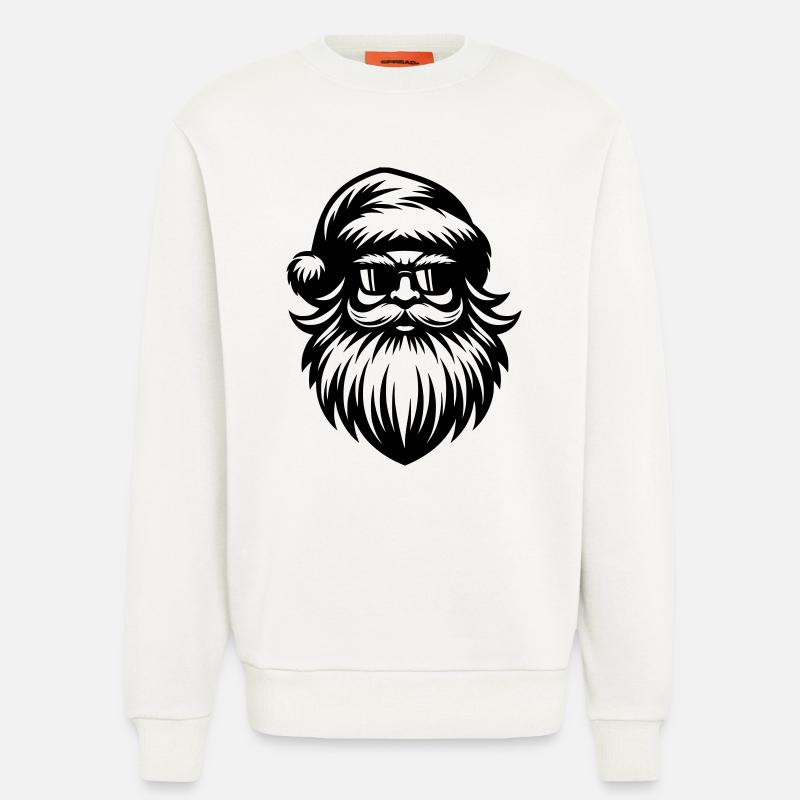 Weihnachtsmann im Chill-Modus - Sweatshirt - made by SPREAD  - OFF WHITE