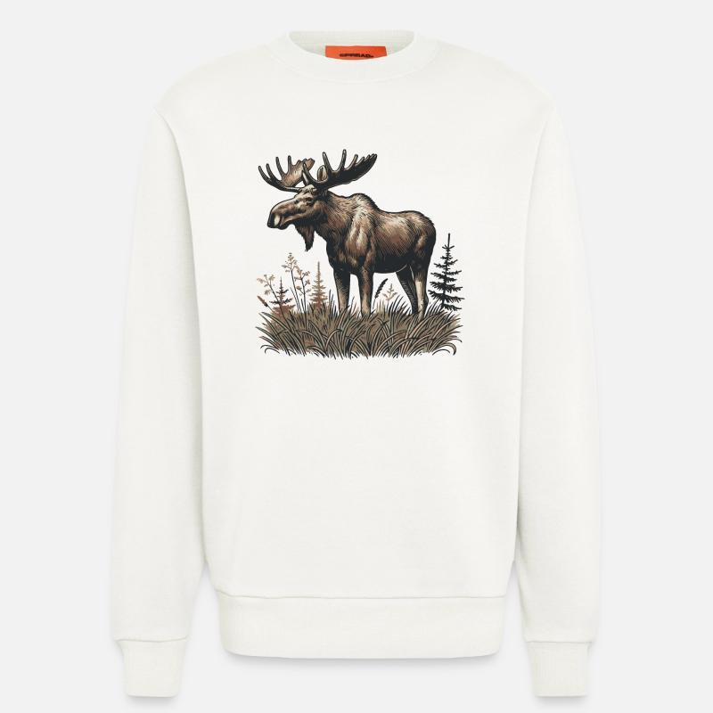 Élan - Sweat bio décontracté fabriqué en UE - OFF WHITE