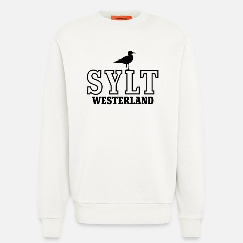 Sylt Westerland - Sweatshirt - made by SPREAD  - OFF WHITE