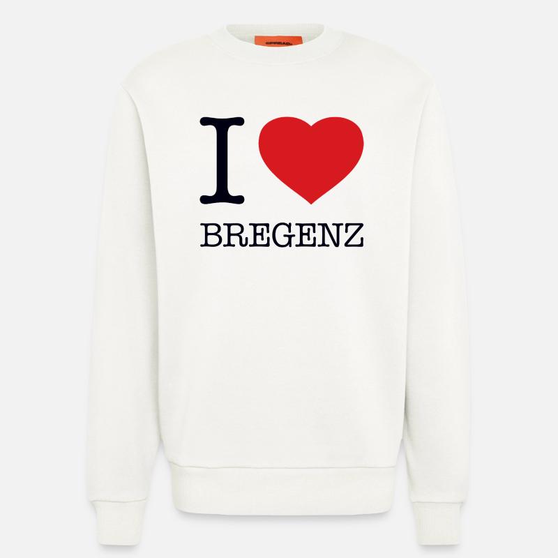 J’ADORE BREGENZ - Sweat bio décontracté fabriqué en UE - OFF WHITE