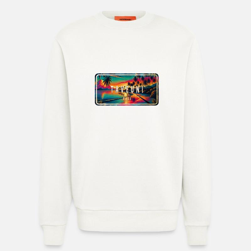 Taveuni – Das versteckte Paradies - Sweatshirt - made by SPREAD  - OFF WHITE