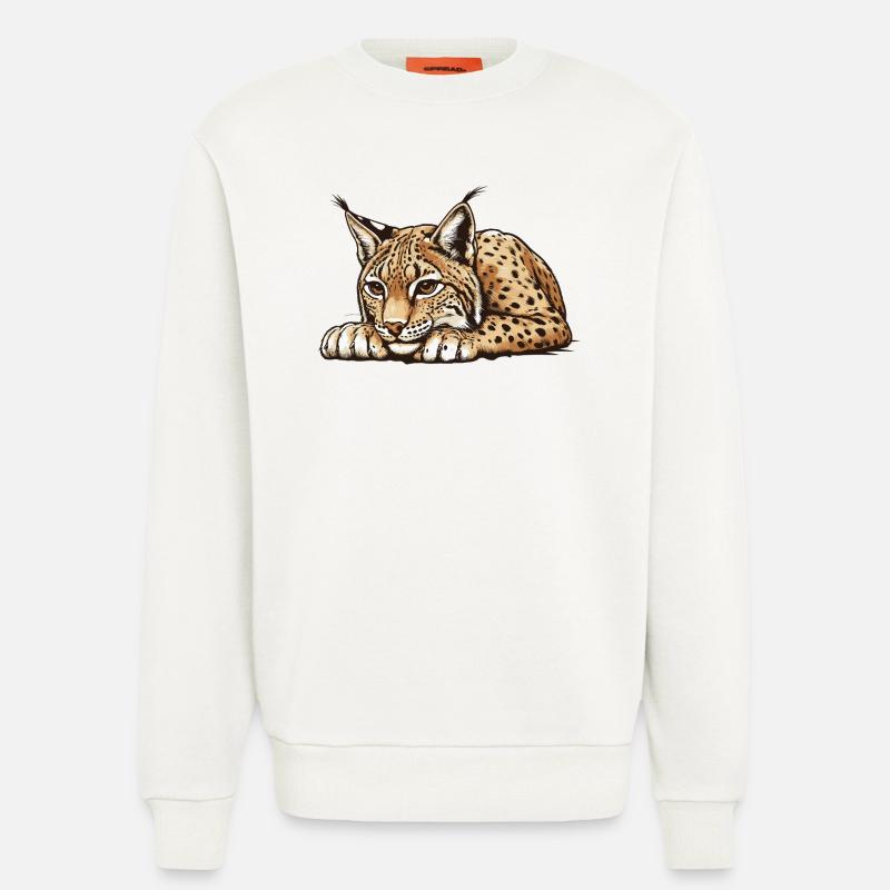 Lynx - Sweat bio décontracté fabriqué en UE - OFF WHITE
