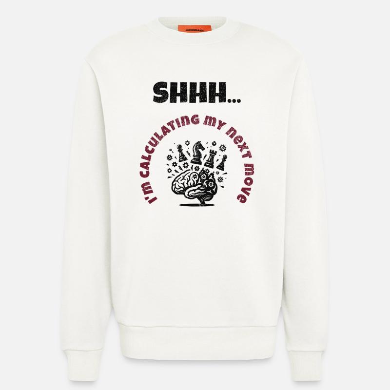 Berechnungsmodus Ein - Sweatshirt - made by SPREAD  - OFF WHITE