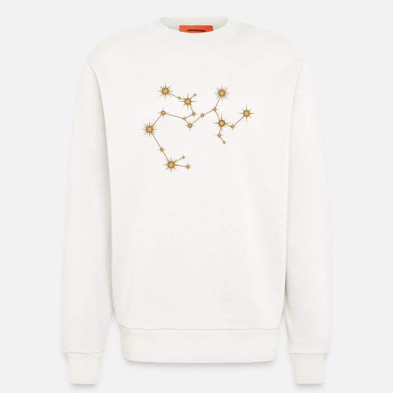 Sternbild Schütze Sternzeichen Sternzeichen - Sweatshirt - made by SPREAD  - OFF WHITE