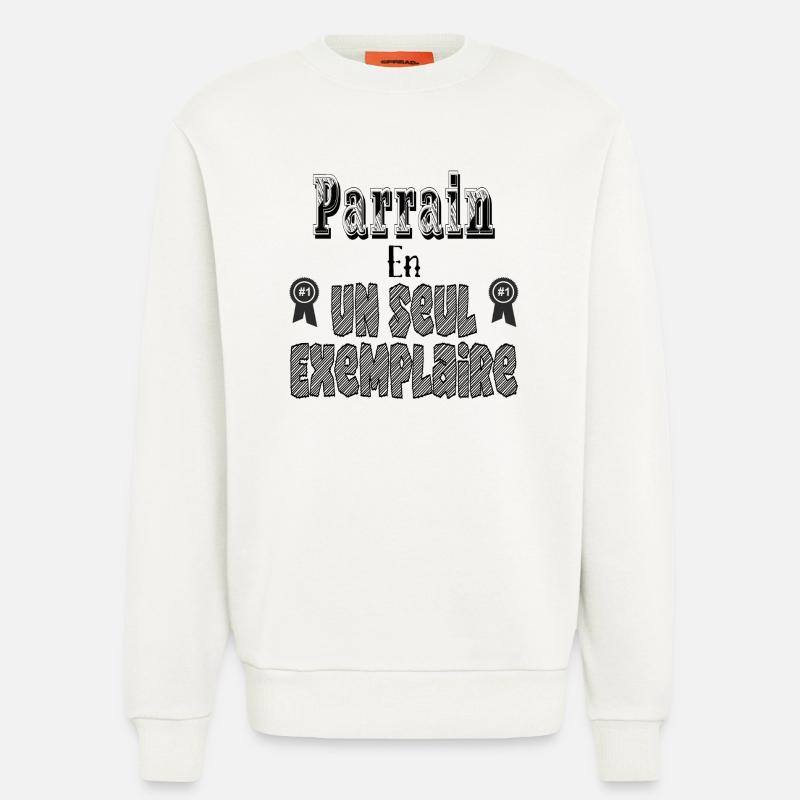 Sponsor in einem Exemplar - Sweatshirt - made by SPREAD  - OFF WHITE