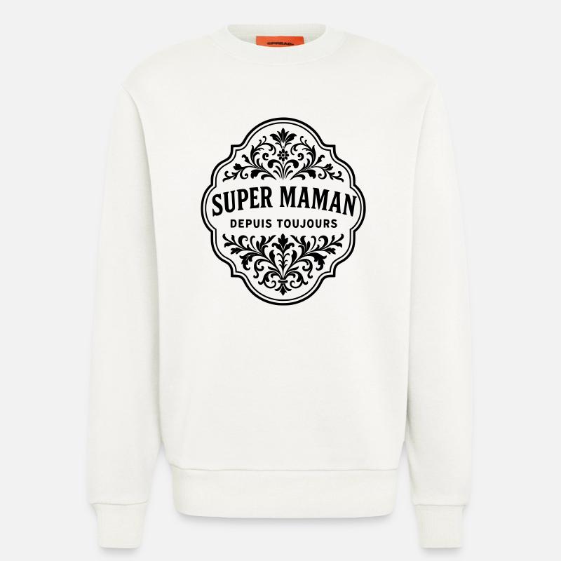 Für immer eine großartige Mutter - Sweatshirt - made by SPREAD  - OFF WHITE
