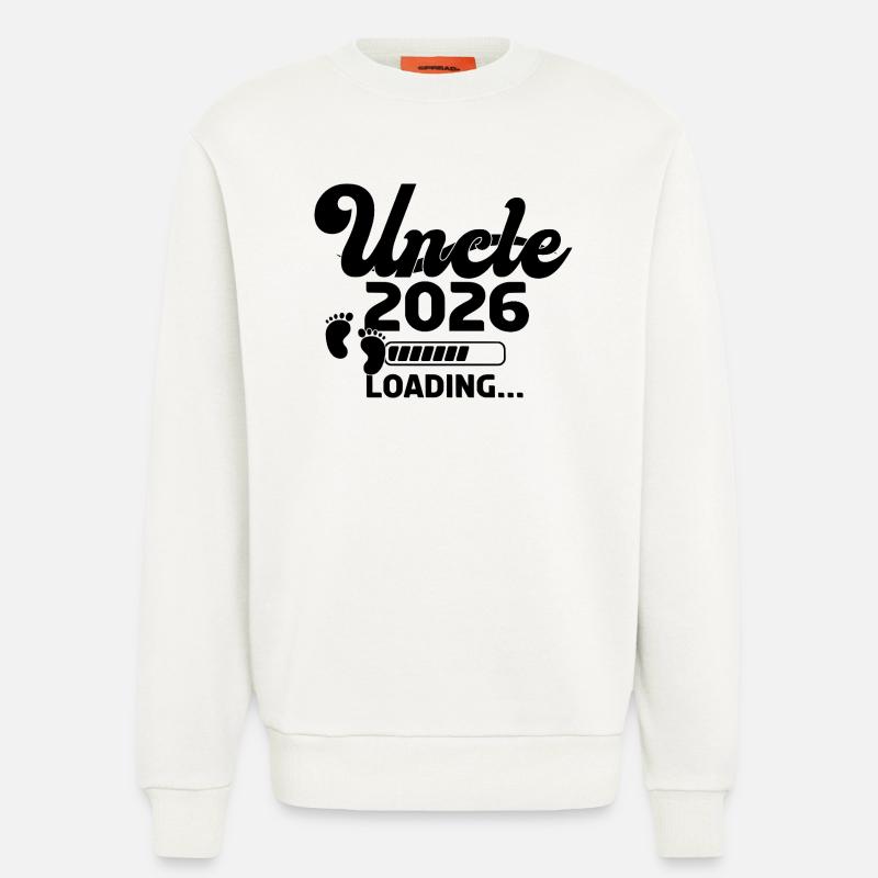 Uncle 2026 Loading - Sweatshirt - made by SPREAD  - OFF WHITE