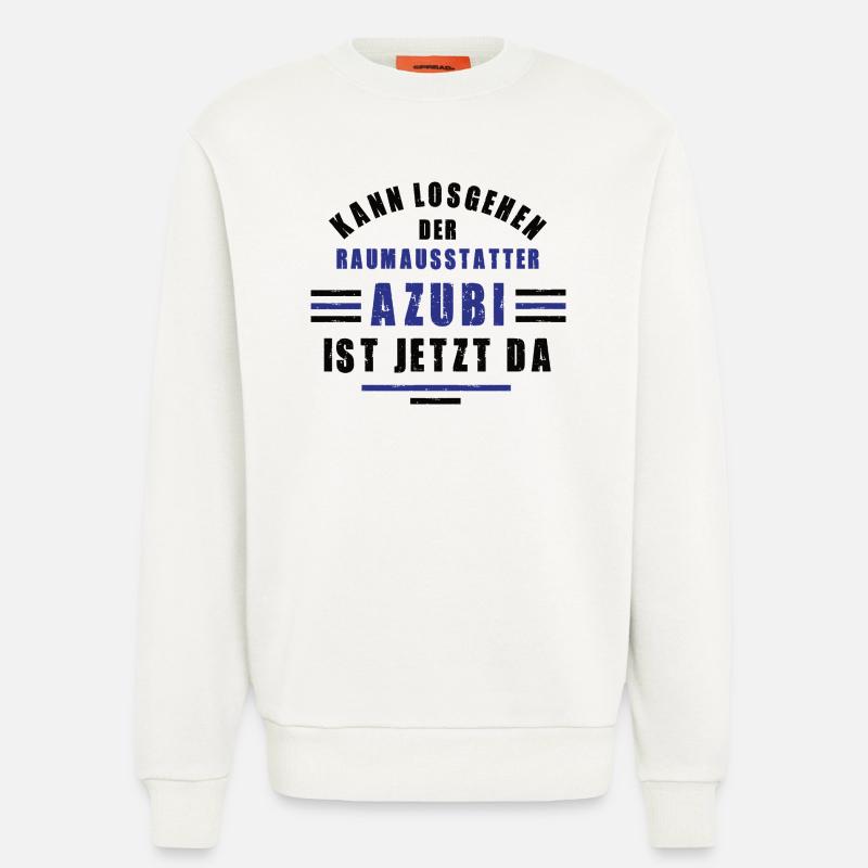Apprentice Interior Decorator Apprenticeship Training Decoration - Sweatshirt - made by SPREAD  - OFF WHITE