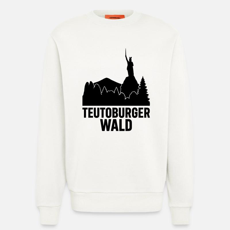 Teutoburger Wald - Sweatshirt - made by SPREAD  - OFF WHITE