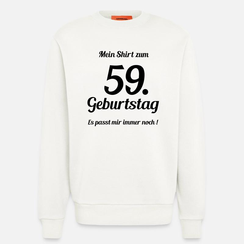 Passt seit 59 - Sweatshirt - made by SPREAD  - OFF WHITE