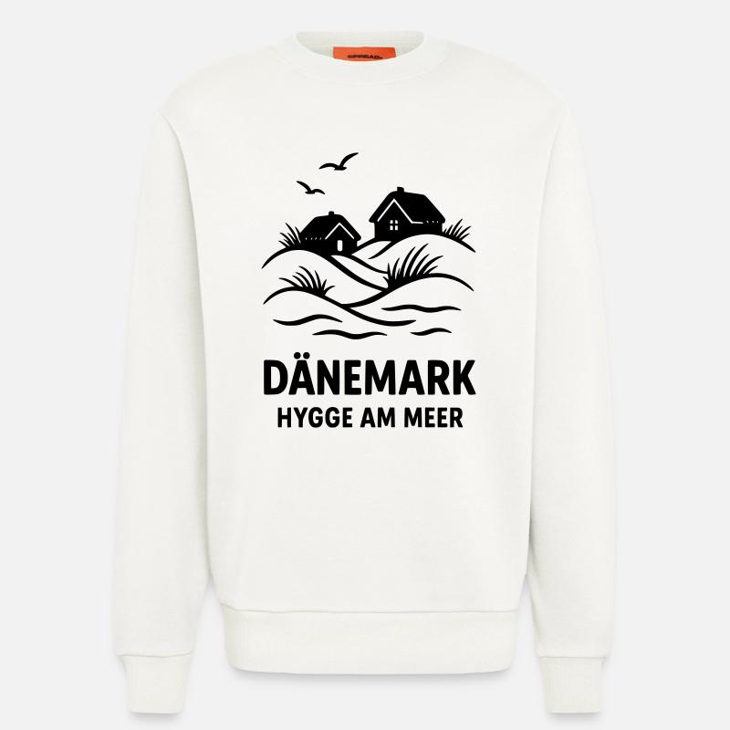 Dänemark Hygge - Sweatshirt - made by SPREAD  - OFF WHITE