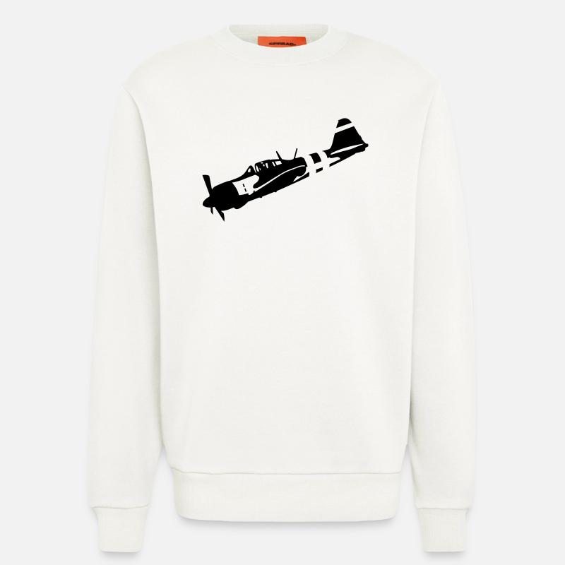 zero - Sweatshirt - made by SPREAD  - OFF WHITE