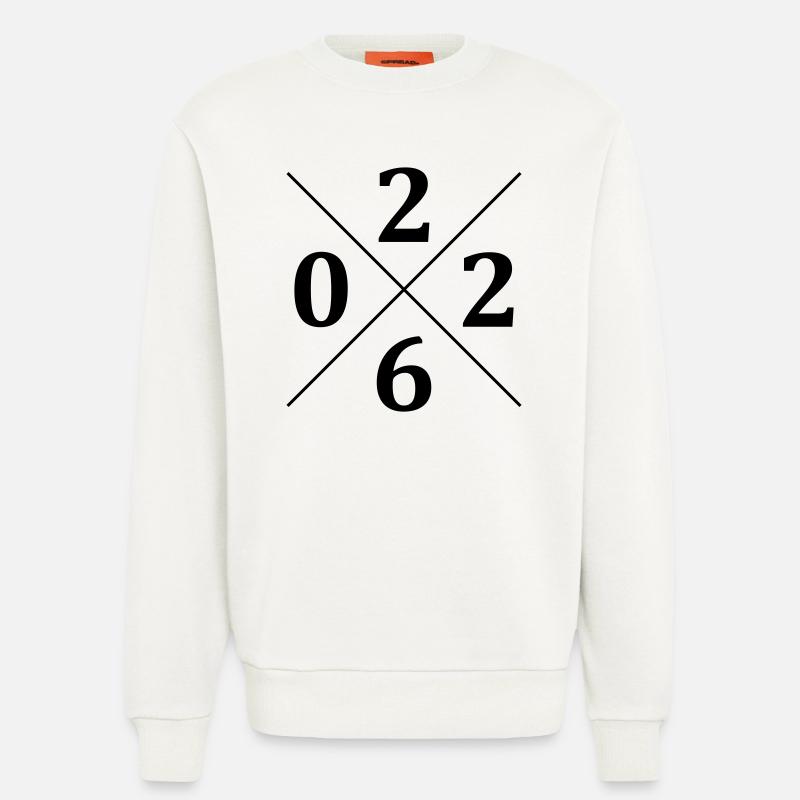 2026 - Sweatshirt - made by SPREAD  - OFF WHITE