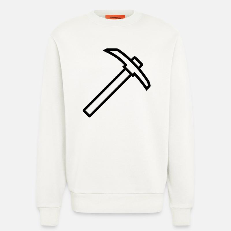 Eispickel - Sweatshirt - made by SPREAD  - OFF WHITE