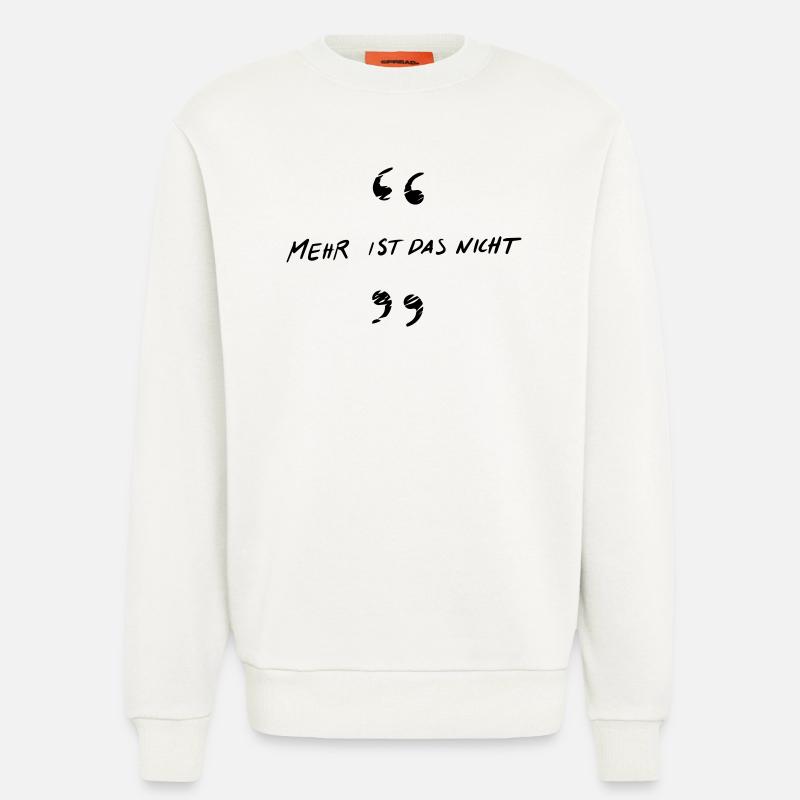 C’est tout ce que c’est - Sweat bio décontracté fabriqué en UE - OFF WHITE