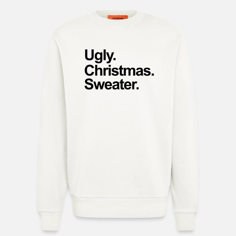 hässlicher Weihnachtspullover - Sweatshirt - made by SPREAD  - OFF WHITE