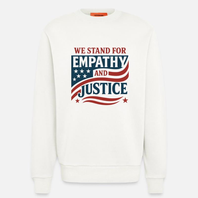 Forensic Nurse Practitioner Empathy & Justice - Sweatshirt - made by SPREAD  - OFF WHITE