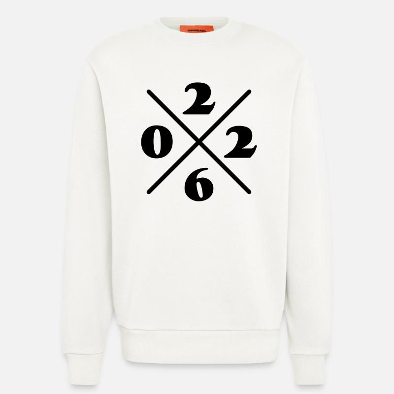 2026 Element Year - Sweatshirt - made by SPREAD  - OFF WHITE