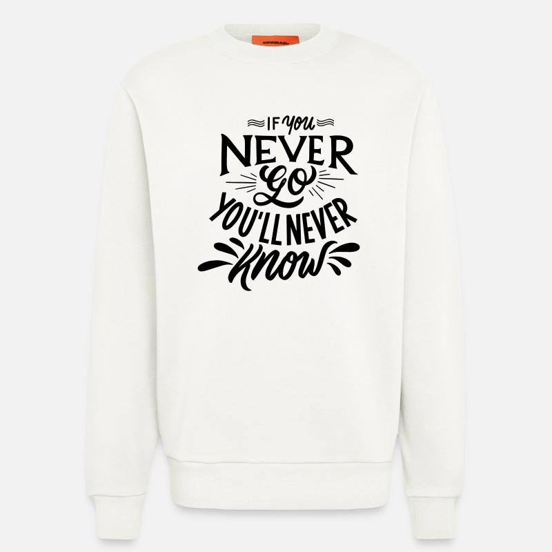 positiver Satz - Sweatshirt - made by SPREAD - OFF WHITE