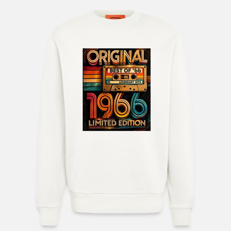 Édition Originale Limitée de 1966 - Sweat bio décontracté fabriqué en UE - OFF WHITE